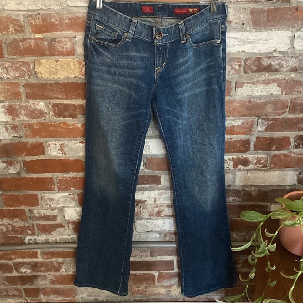 Quality Denim X2 Boot Cut Medium Dark Wash Jeans Size 2